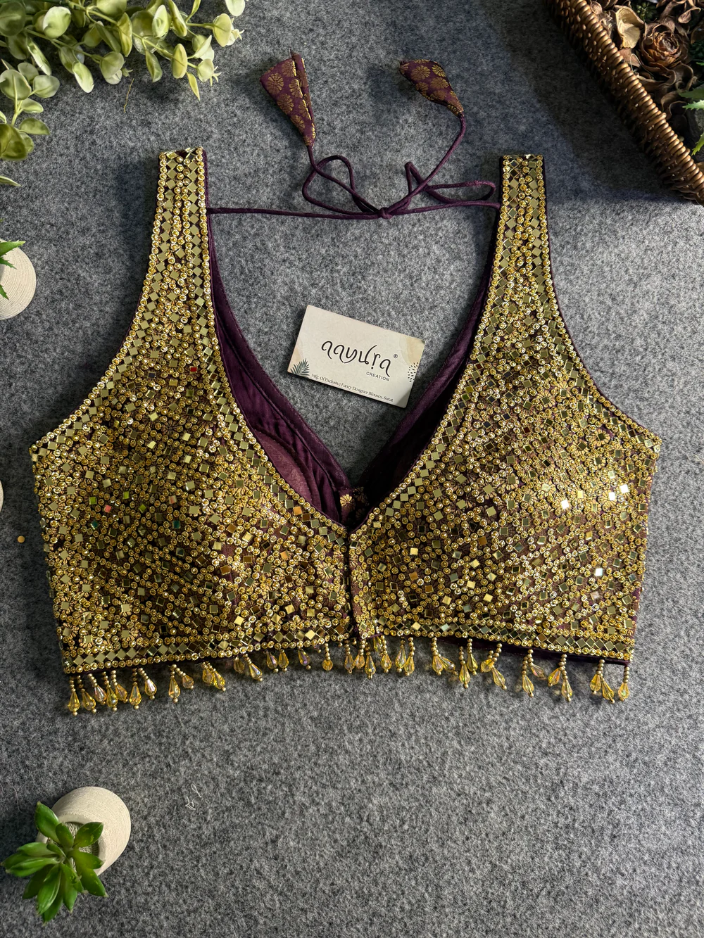 Lunara Festive Glow Blouse